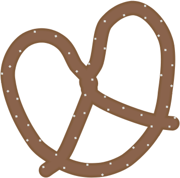 Similar Clip Art - Pretzel Clip Art (636x900)