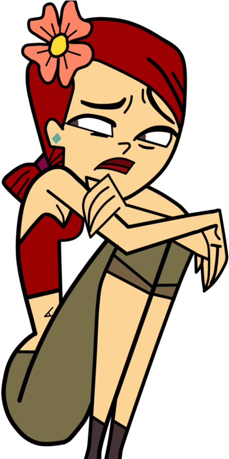 Disappointed Zoey By Afarmer - Png Total Drama Zoey (894x894)