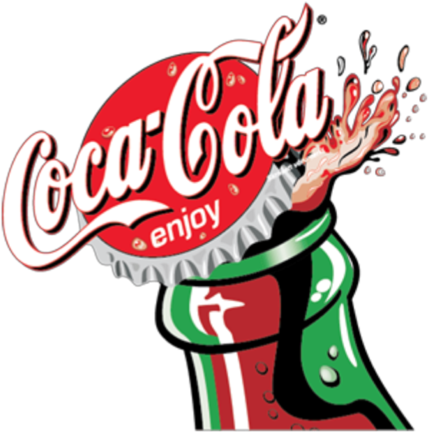 Coca Cola By Hanjorafael - Coca Cola Logo Png (894x894)