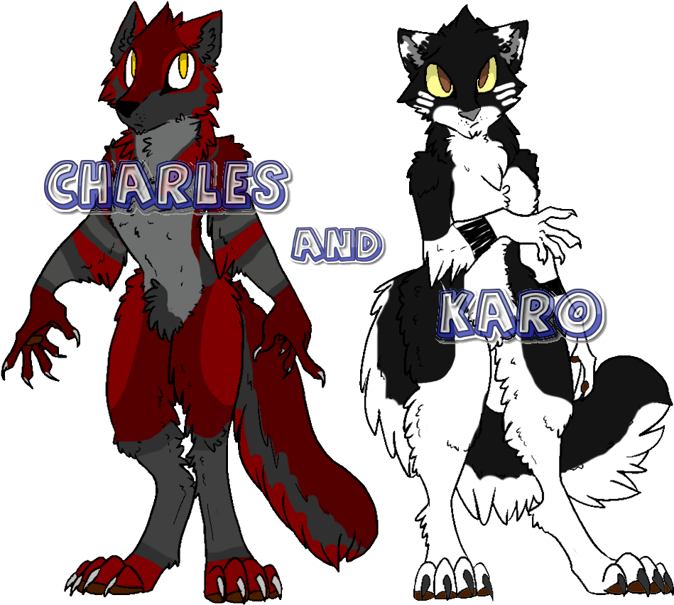 Charles And Karo {bp} By Disappointed-dodo - Cartoon (1024x926)