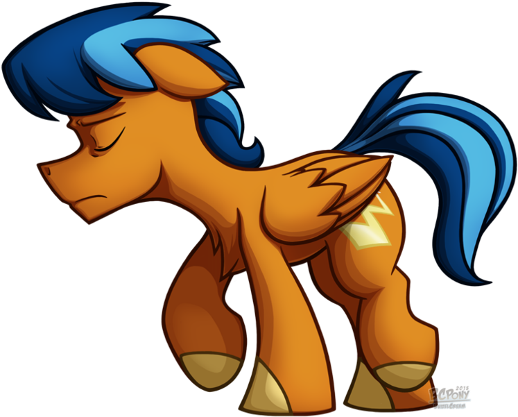 Lightning Is Very Disappointed By Buizelcream - Cartoon (894x894)