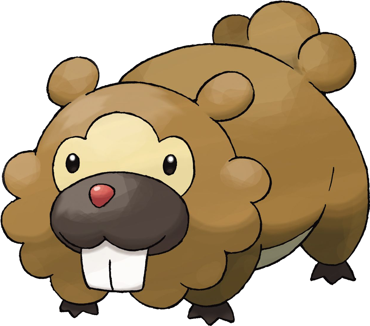Bidoof Is Disappointed You Will Not Cosplay As Him - Pokemon Bidoof Png (1249x1249)