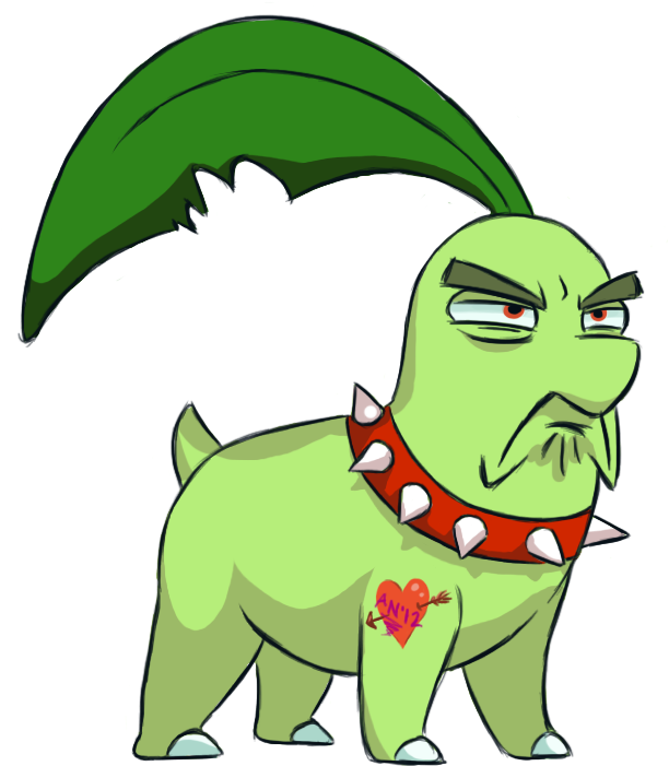 Searched "chikorita" On Google Images, Found This, - Chikorita Bad (788x764)