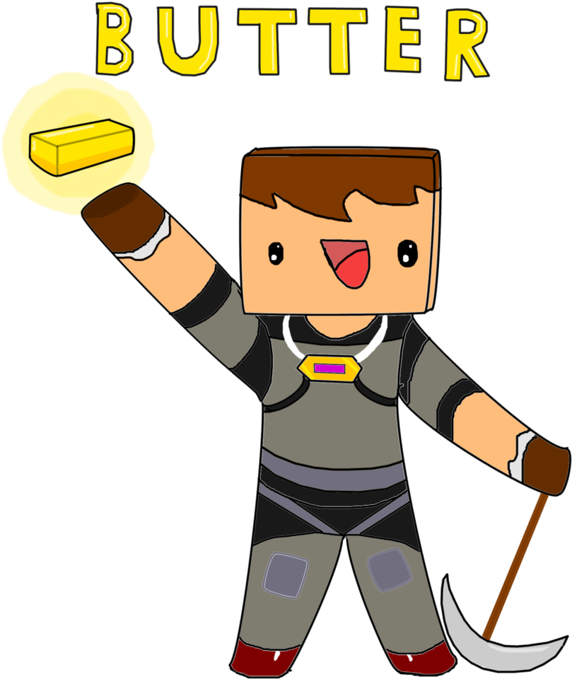 Belive And It Will Happen - Butter Skydoesminecraft (900x1056)