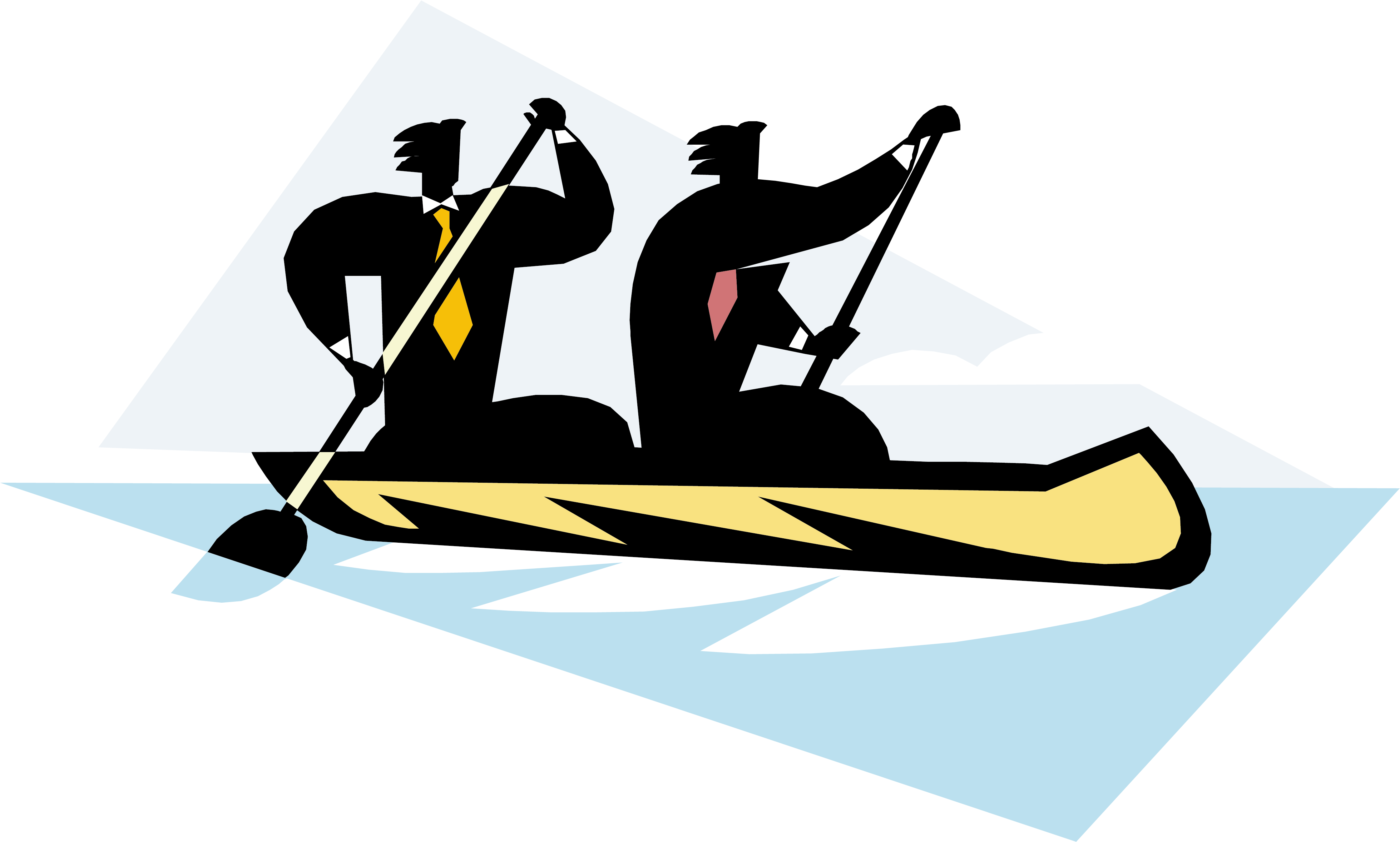 Rowing Euclidean Vector Illustration - Rowing Euclidean Vector Illustration (4924x3474)