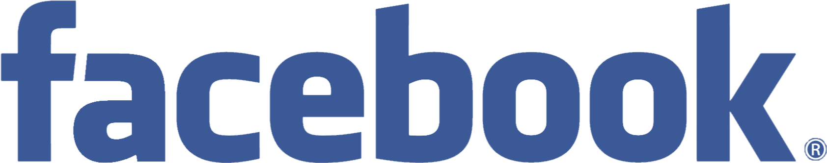 Join Us On Facebook - Facebook Word Logo Png - (3032x600) Png Clipart