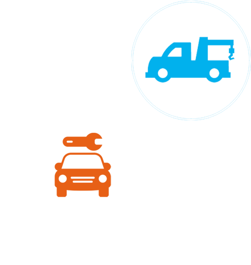 Garages & Road Side Assistance - Car (526x556)