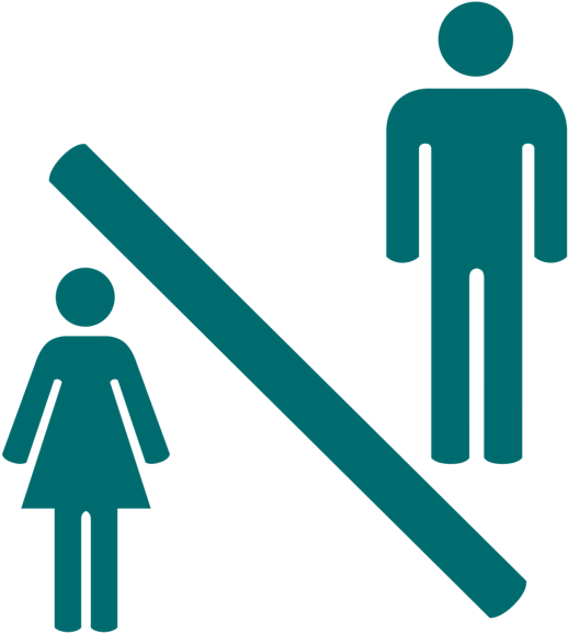 The Woman Is The One In Whom Sin Resides, And Therefore - Mens Restroom Sign (633x632)