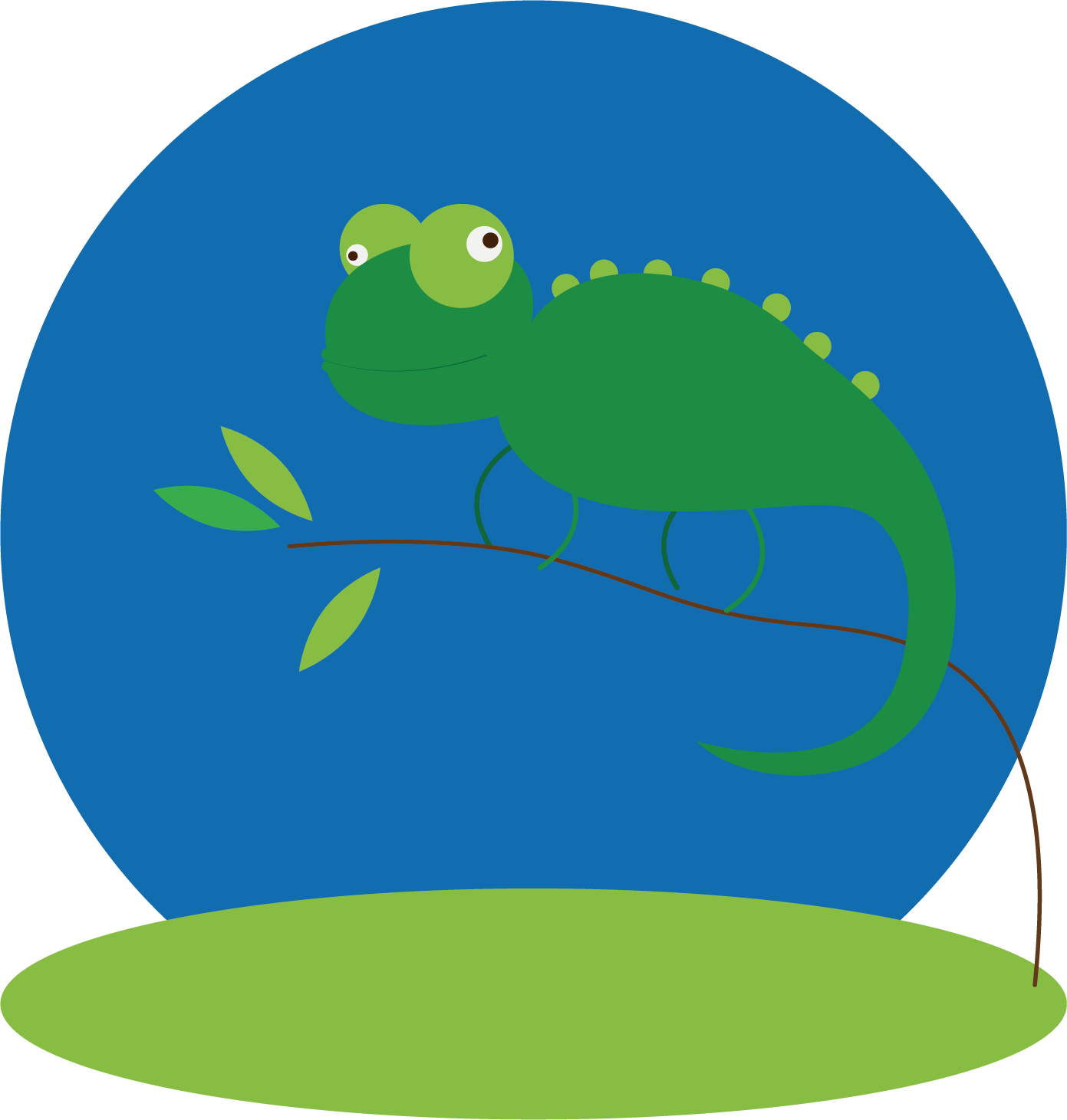 Chameleons Clip Art - Chameleons Clip Art (1391x1461)
