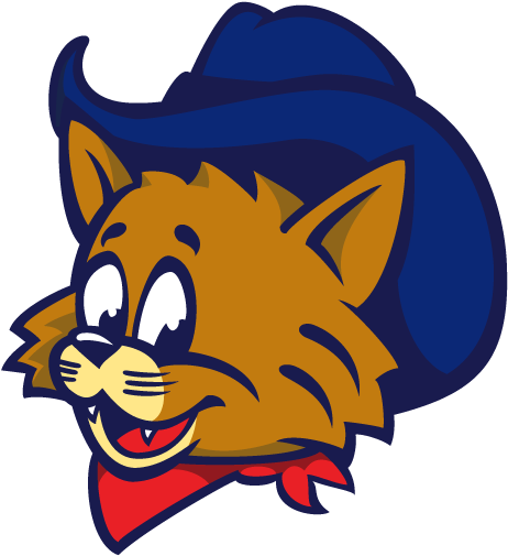 Wilbur And Wilma Wildcat Logo Mascot Clip Art - Wilbur Wildcat Old Logo (498x560)