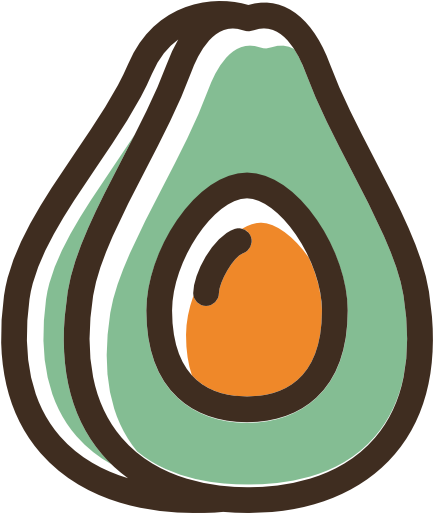 Avocado Scalable Vector Graphics Fruit Food Icon - Avocado (512x512)