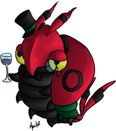 Sassy Venipede By Marikots On Deviantart - Illustration (600x600)