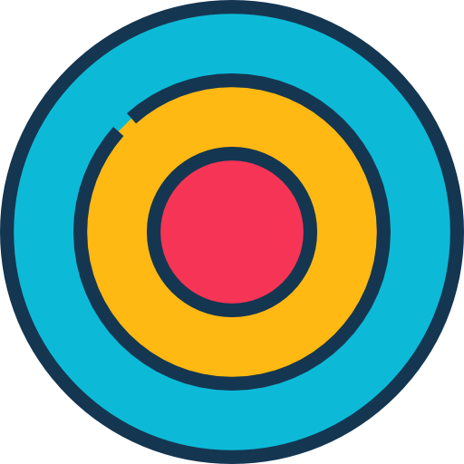 Scalable Vector Graphics Target Archery Icon - Shooting Sports (512x512)