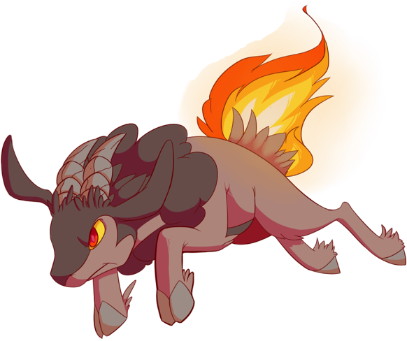 Pyroat By Riboo - Pokemon Sage Pyroat (616x494)