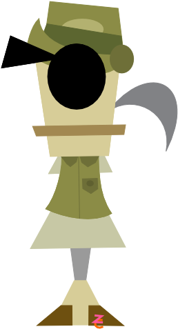 Minimal Veterinarian Caltrop By Zootycutie - Cartoon (360x540)