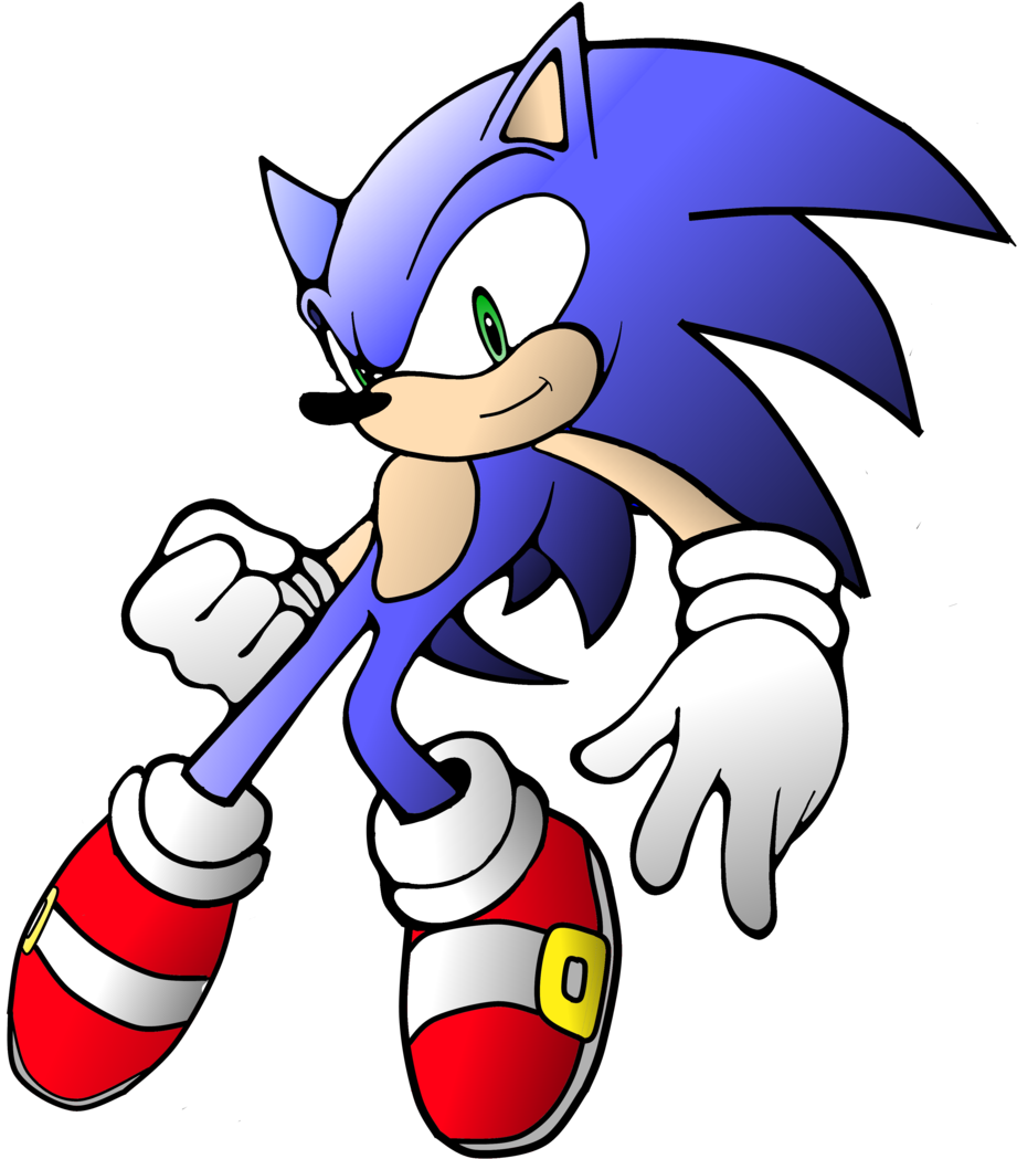 Sonic Clip Art - Shadow The Hedgehog Coloring Pages (1024x1154)