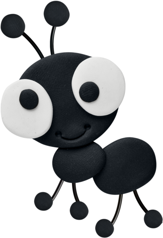 Paper Piecing - Desenho Formiga Png (556x800)