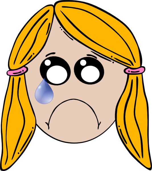 Sad Clipart (534x600)