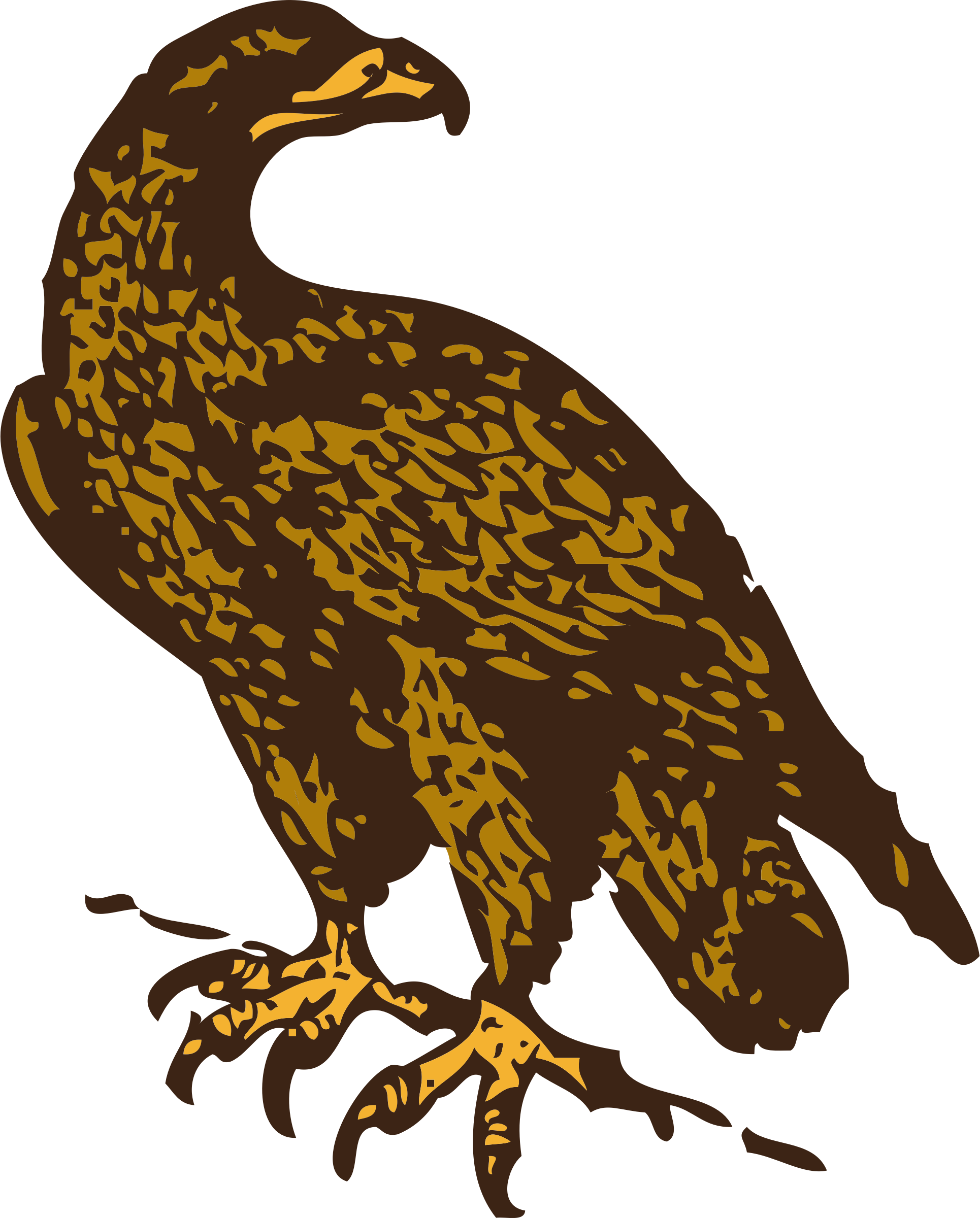 Bird Clip Art - Golden Eagle Clipart (1930x2400)