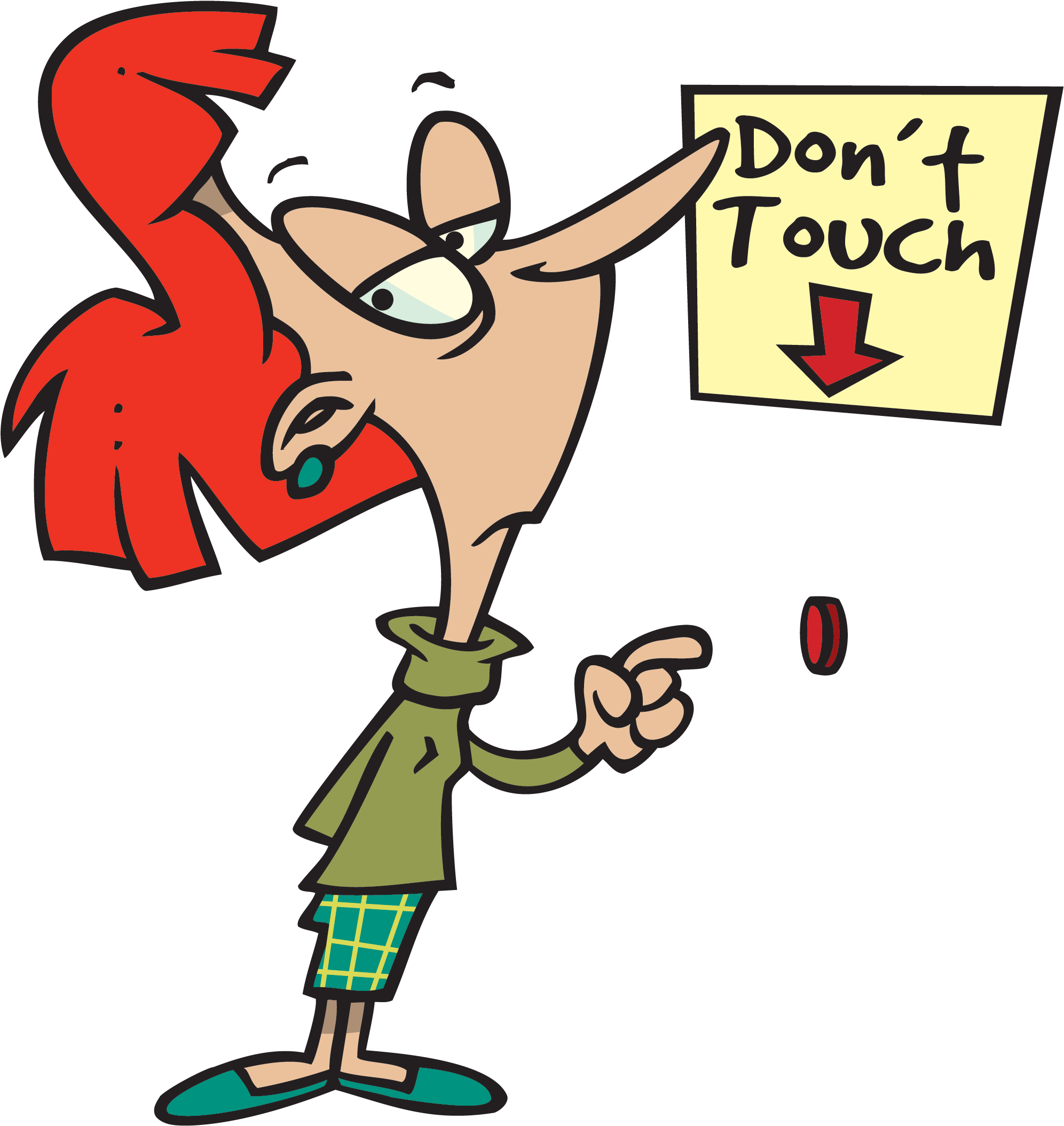 Not Following Directions Clip Art - Present Perfect Vs Past Simple (2000x2118)