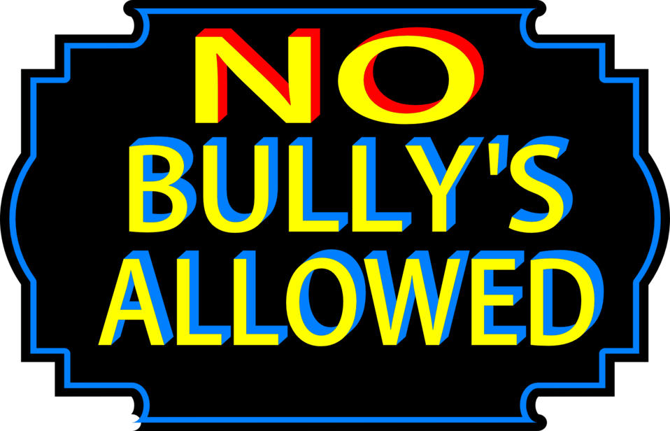 No Bullies Allowed - No Bullying Clipart Png.