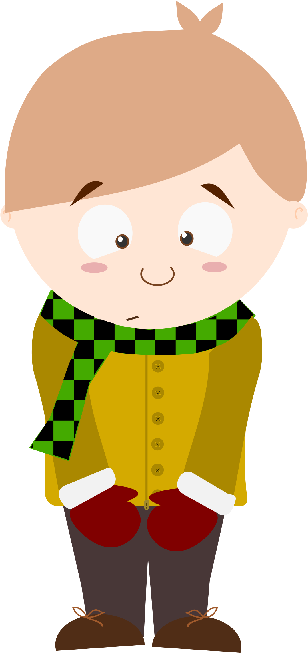 Shy Boy Clipart - Shy Clipart (1697x2400)