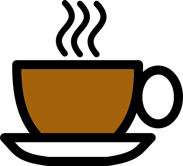 Coffee Cup Clip Art At Clker Com Vector Clip Art Online - Cartoon Cup Of Coffee (600x545)