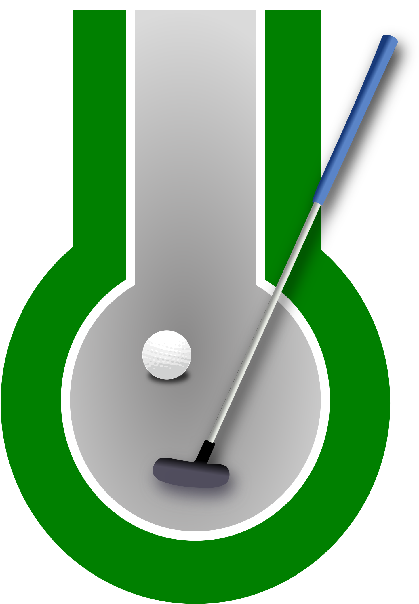 Golf Club Svg Vector File, Vector Clip Art Svg File - Putt Putt Golf Png (958x1378)