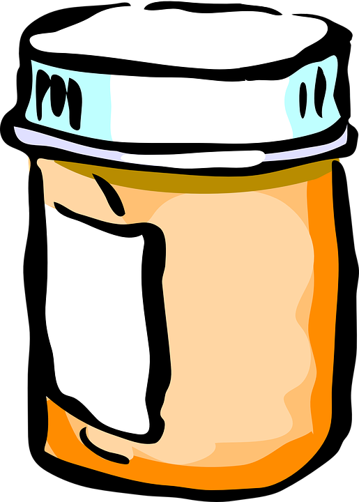 Picture Of Butter - Medicine Bottle Clip Art (515x720)