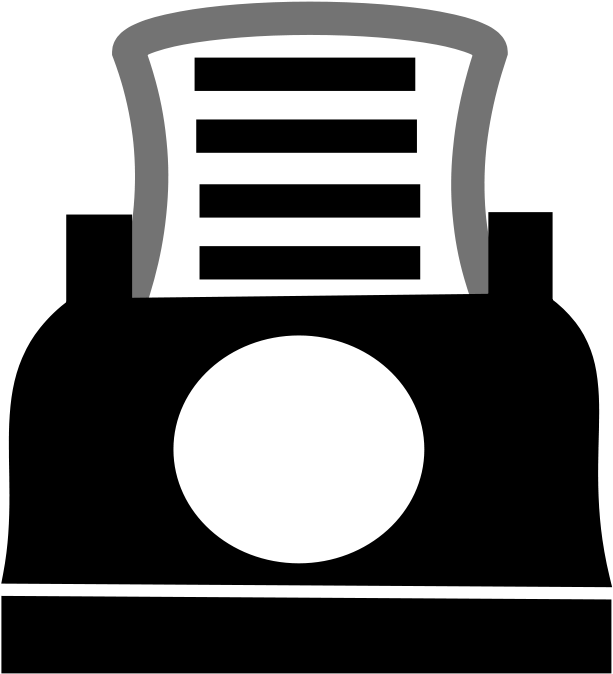 Fax Machine Clipart - Fax Clipart Png (800x800)