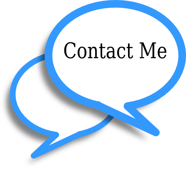 Contact Me No Data Clip Art - Contact Me Clipart (600x550)