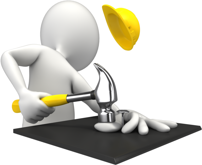 Larry Cragun Family And Genealogy Blog - Hitting Thumb With Hammer Gif (800x650)