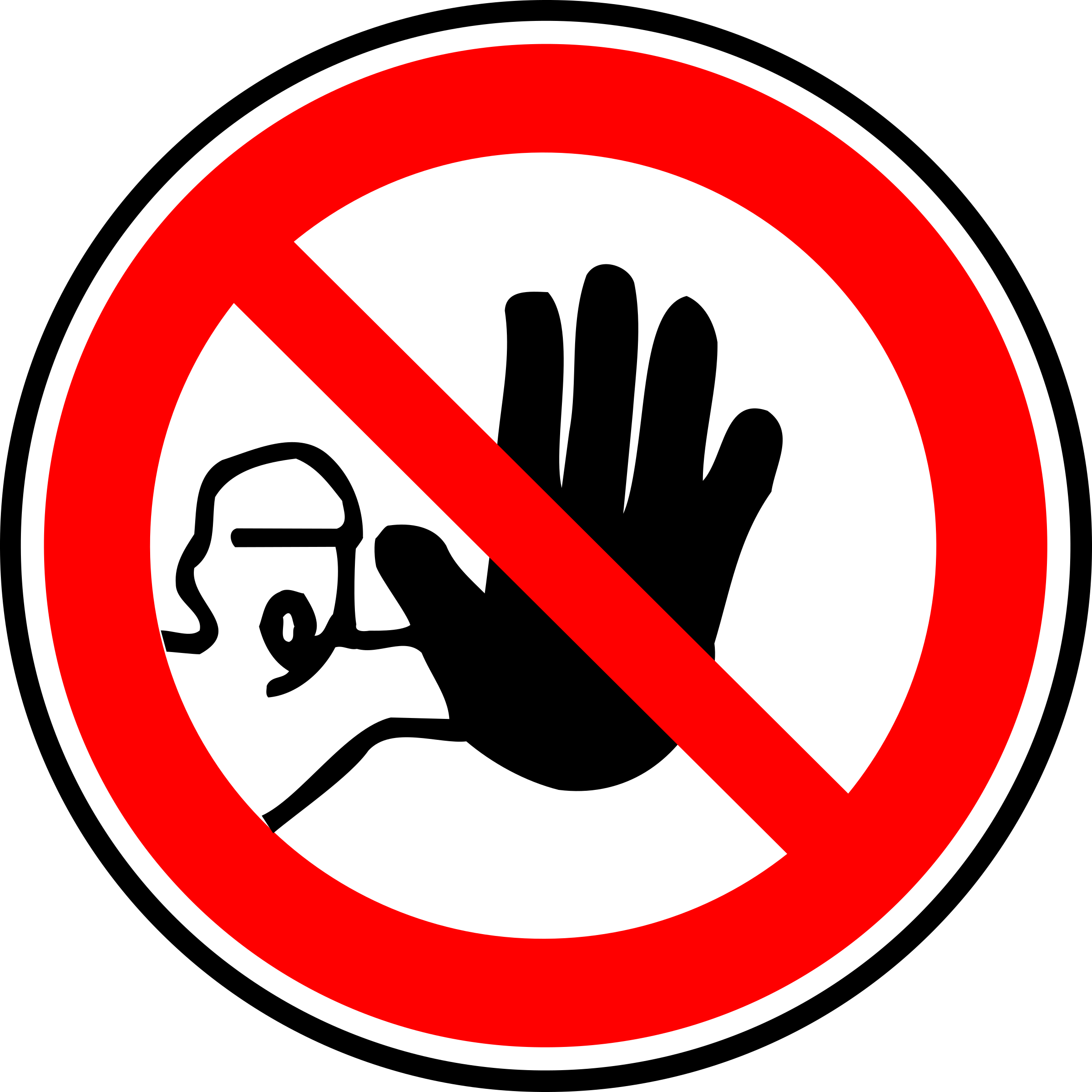 Prohibition Clip Art Download - Prohibited Clipart (1280x1280)