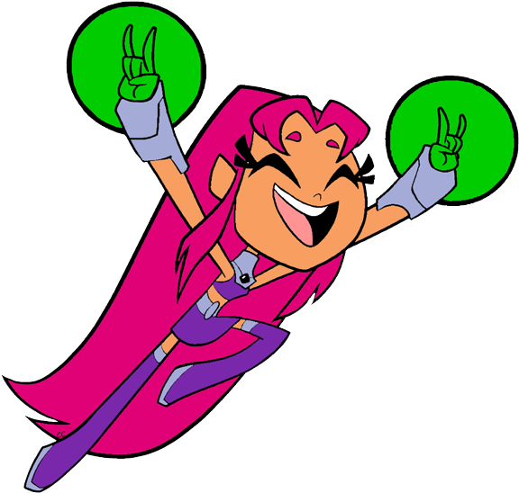 About - Starfire Teen Titans Go (584x556)
