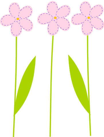 Flower Clipart No Background - Flowers Clip Art No Background (363x480)
