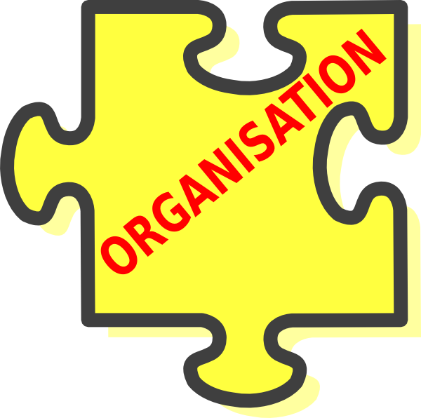 Organisation Clip Art At Clker - Puzzle Piece (600x596)