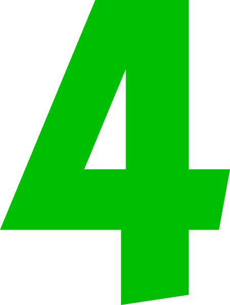 Four Clip Art At Clker - Four Clipart (450x598)