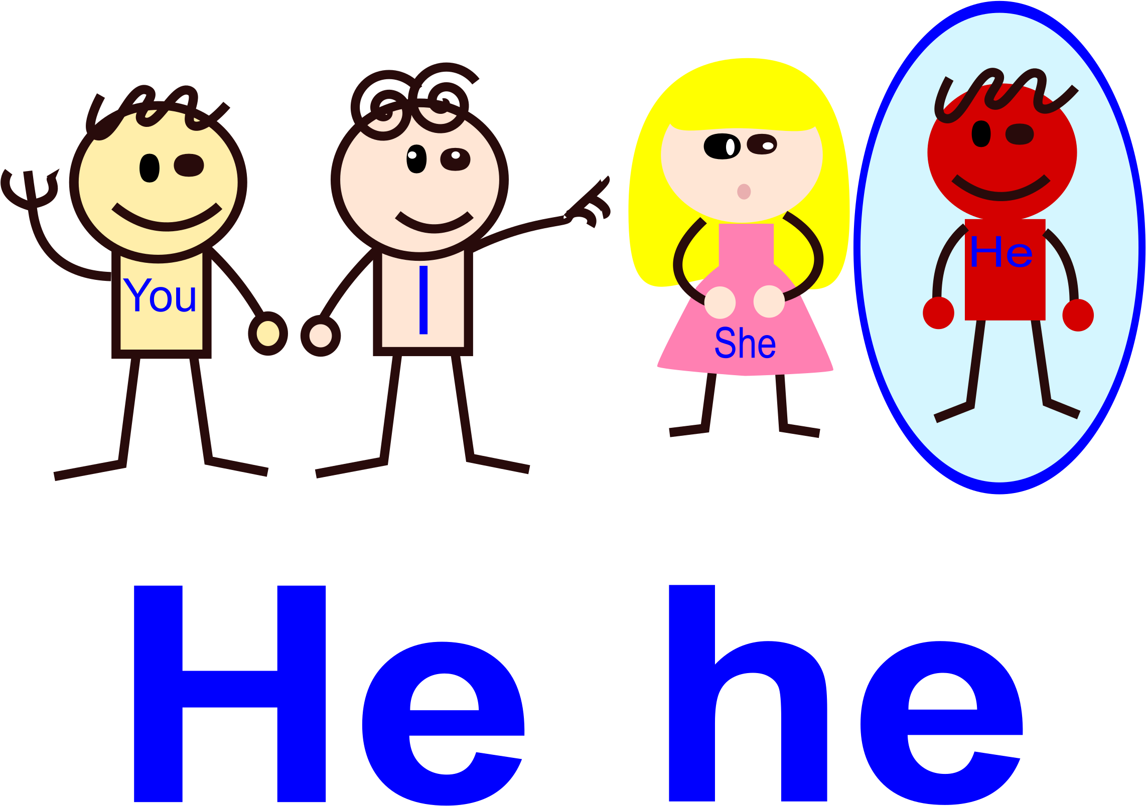 Clipart Pronoun He Rh Openclipart Org The Clip Art - Pronoun He (2400x1697)