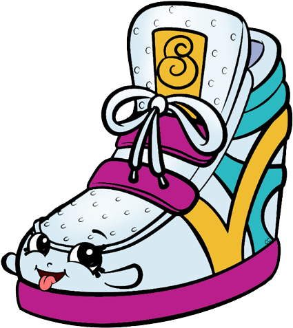 Strawberry Kiss Spilt Milk Sneaky Wedge - Crayola Shopkins Color And Sticker Book (429x483)