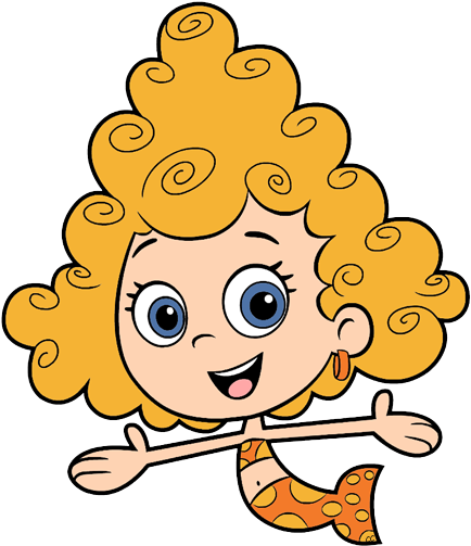 The Following Images Were Colored And Clipped By Cartoon - Bubble Guppies Coloring Pages (435x509)