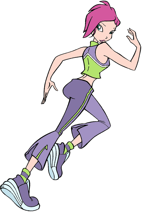 Tecna Believix Transformation Tecna Enchantix Transformation - Winx Club Tecna Running (481x717)