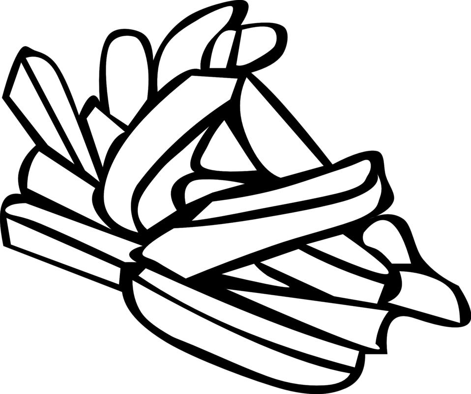 Public Domain Clip Art Image - French Fries Clip Art (2400x2012)