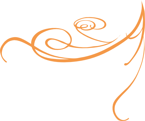 28 Collection Of Orange Line Clipart - Red Swirl Design (600x502)
