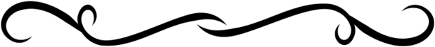 Black Divider No Background Fancy Line Clipart - Brown Swirl No Background (640x480)