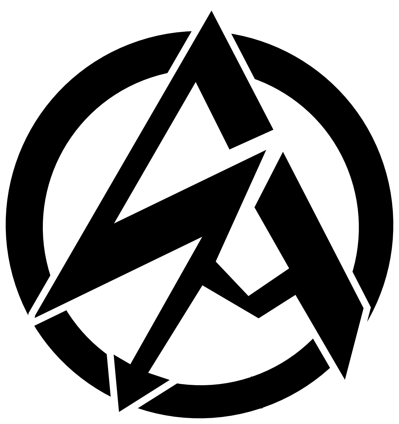 Nazi Logo - Logo Sa Png (1284x1365)