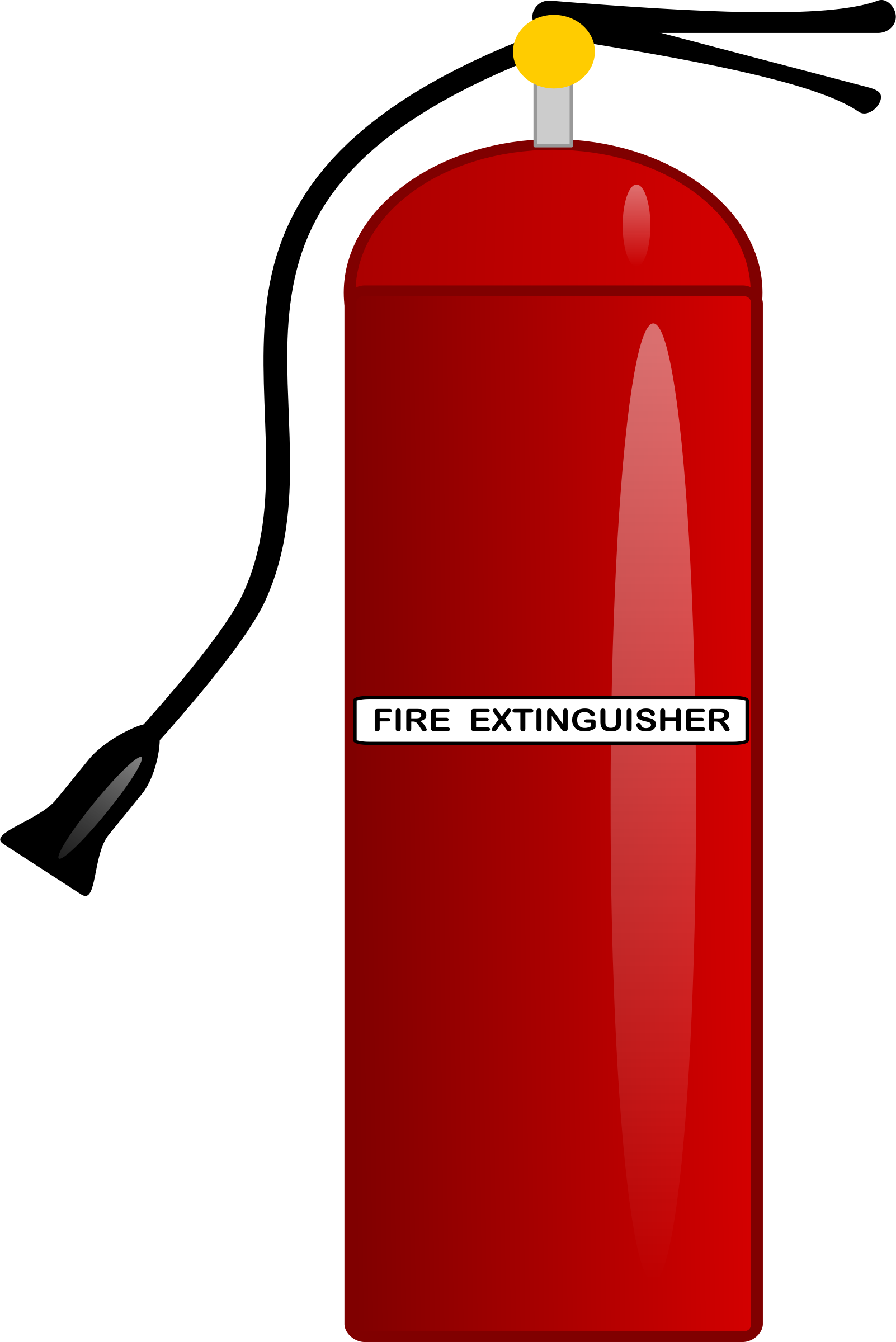 Extinguisher Png - Fire Extinguisher Clipart Transparent (1602x2400)