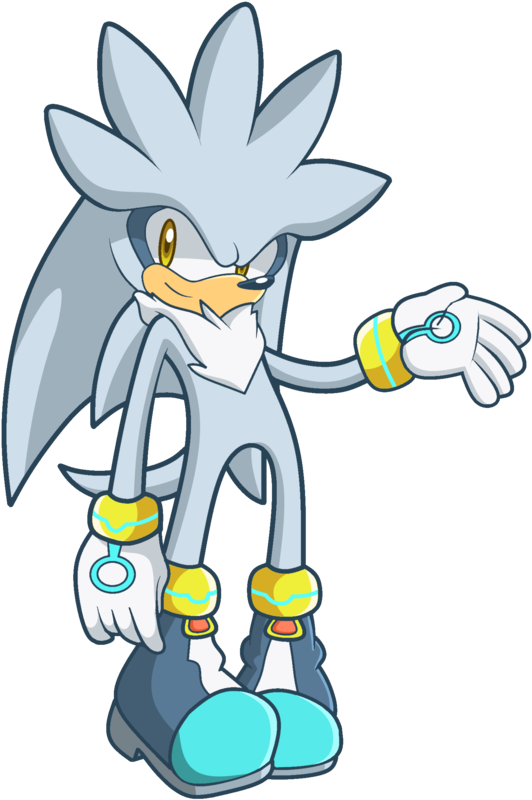 Silver The Hedgehog By Siient-angei - Silver The Hedgehog (600x845)