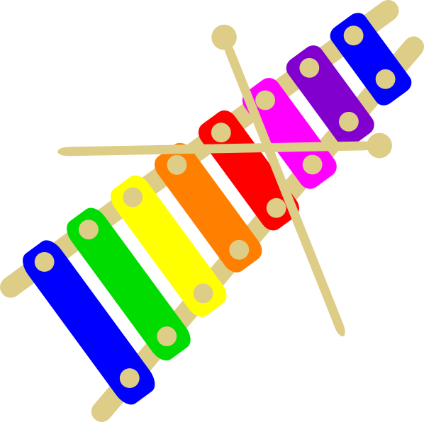 Xylophone Pictures - Xylophone Clipart Png (598x596)