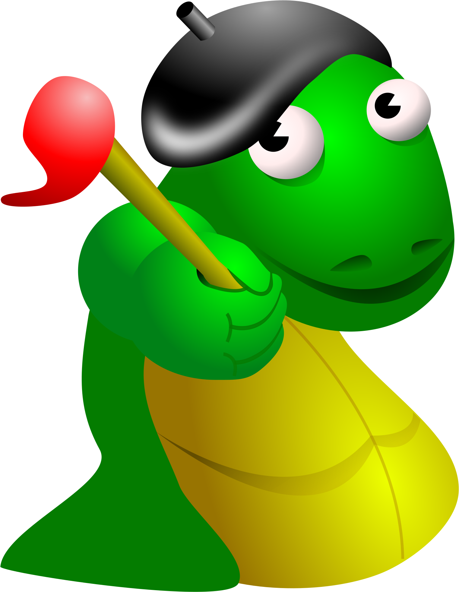 Dragon Clipart, Vector Clip Art Online, Royalty Free - French Dragon (1697x2400)