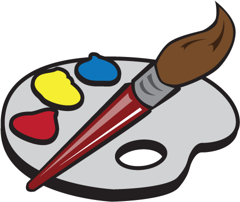 Artist Supplies - Art Supplies Clipart Transparent (500x500)